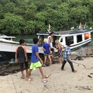 Combinatie project Sumatra met de boot naar het dorp